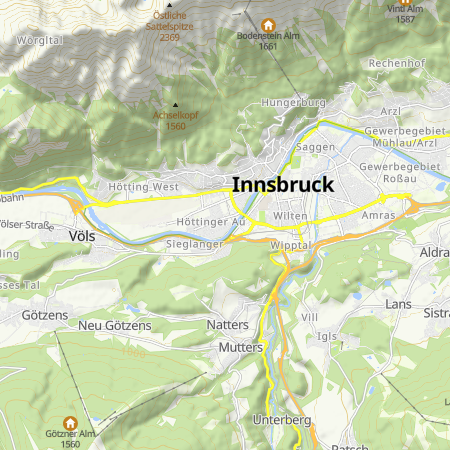 Terrain map