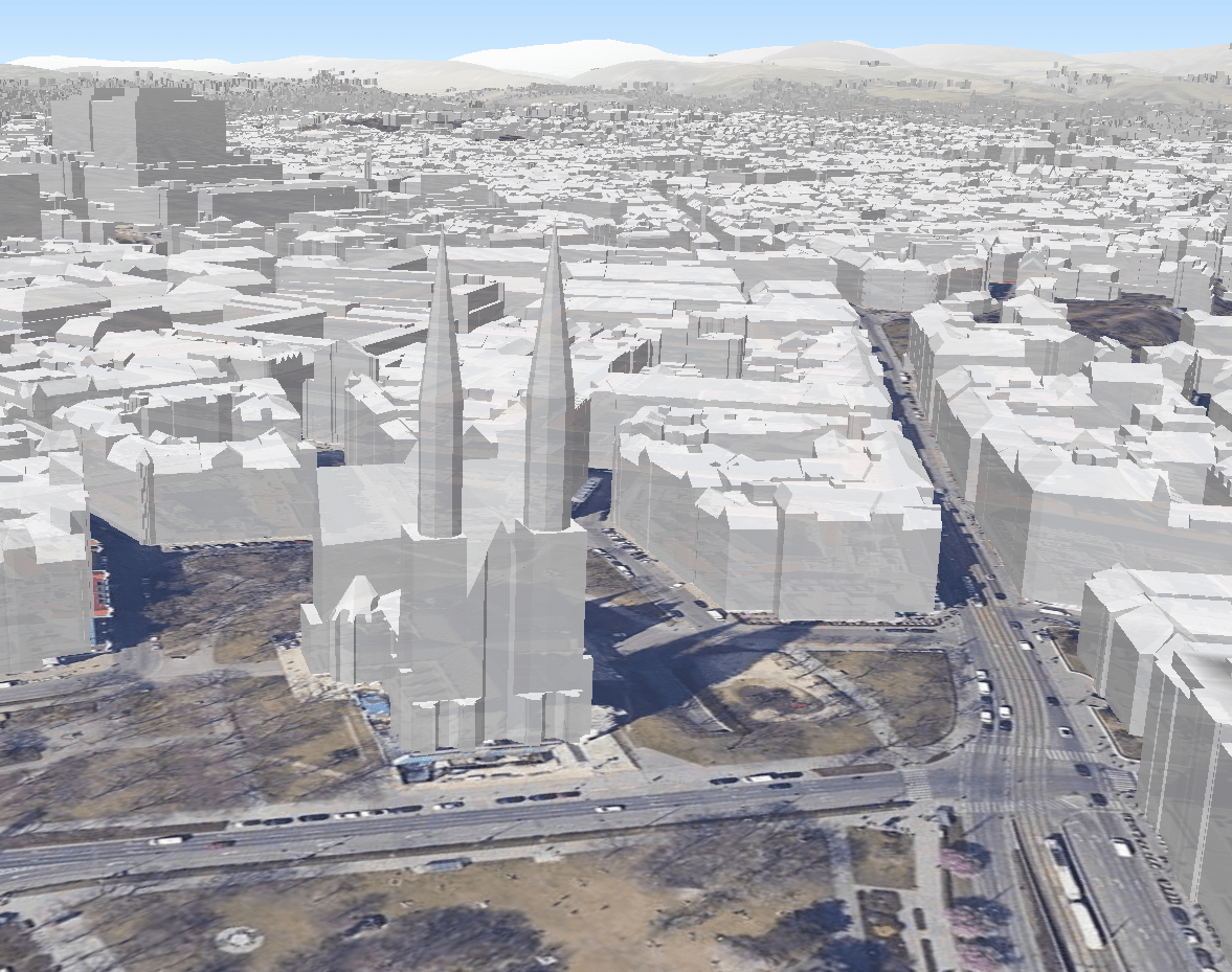 3D Terrain and Buildings - Maptoolkit