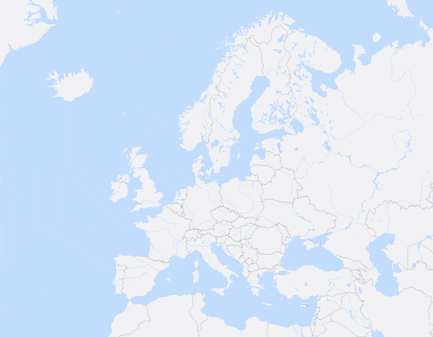 A gif showing the different default map styles that Maptoolkit offers